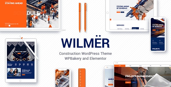 Wilmër 2.8.0 开心版 – 建筑工程装修安装公司网站WordPress主题