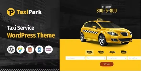 TaxiPark 1.6.5 – 计程车/出租车服务公司WordPress主题