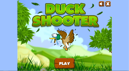 HTML5 canvas射击鸭子小游戏源码
