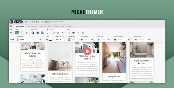 Microthemer 7.1.5.9 开心版 – WordPress视觉设计CSS插件