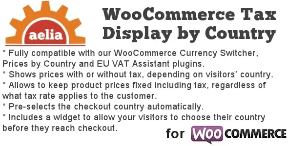 Aelia Tax Display by Country for WooCommerce 1.18.3.2