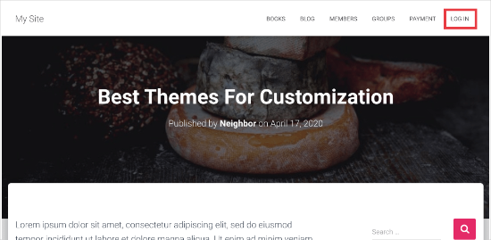 如何在导航菜单中添加用户注销链接