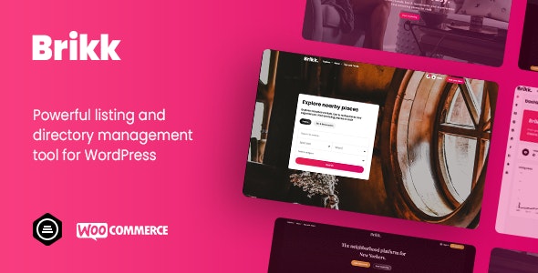 Brikk 1.7.0.4 开心版 – 城市商家目录网站WordPress主题