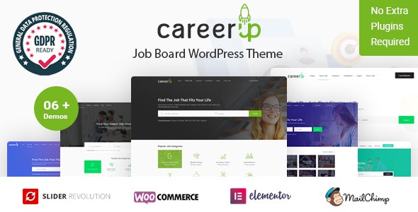 CareerUp 2.3.30 – 求职招聘网站WordPress主题