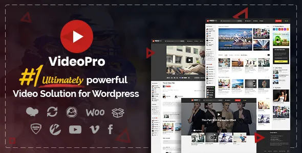 VideoPro 2.3.8 – 视频WordPress主题