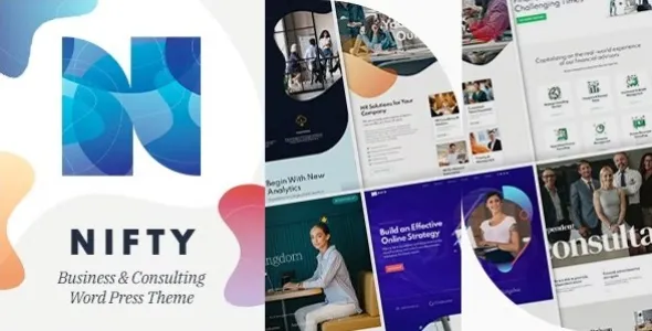Nifty 1.2.4 – 多功能商业咨询服务网站WordPress主题