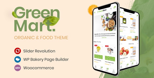 GreenMart 4.0.18 – 有机食品WooCommerce WordPress主题