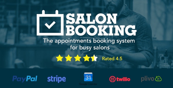 Salon Booking WordPress Plugin 8.3