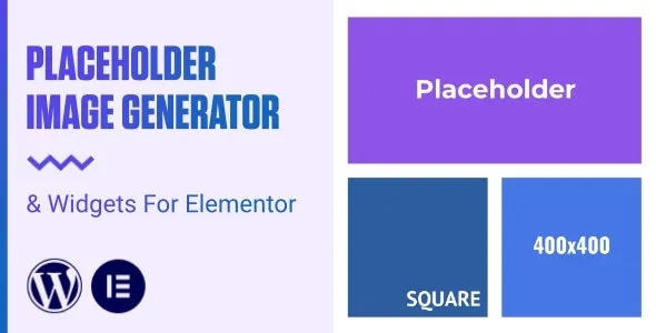 Holdy Placeholder Image Generator & Widgets For Elementor v1.0 – Elementor占位图生成器和部件插件