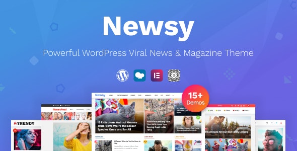 Newsy 2.2.0 – 新闻博客资讯网站WordPress主题