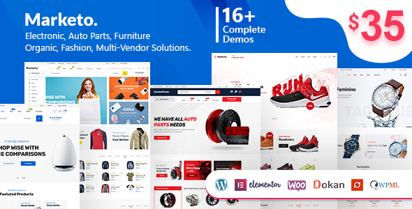 Marketo 4.8.0 – 市场Woocommerce WordPress主题