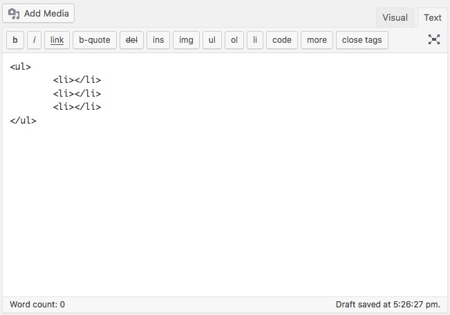 了解更多关于WordPress文本编辑器的信息