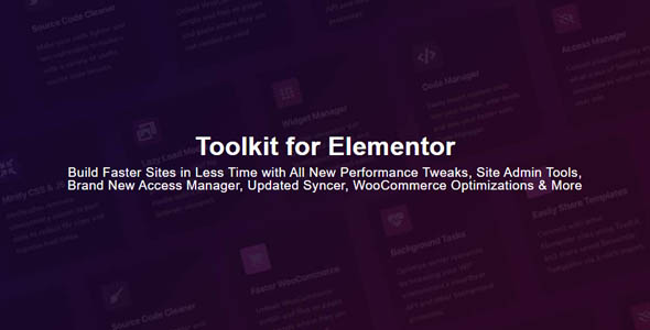 Toolkit for Elementor 1.4.9 – Elementor插件