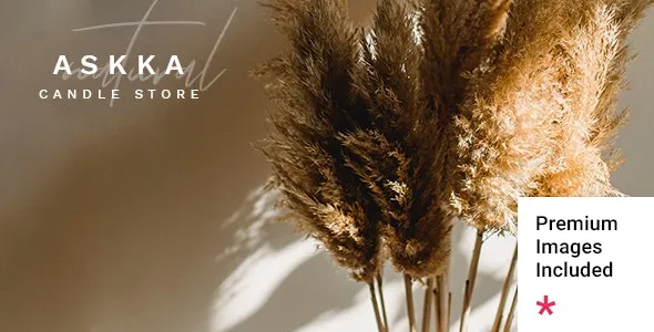 Askka (v1.3) 蜡烛商店WordPress主题 – 优雅蜡烛店铺设计