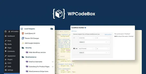 WPCodeBox 1.4.1 – 网站开发代码段管理WordPress插件