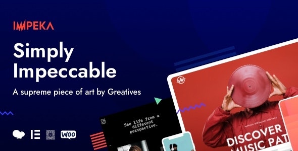 Impeka 1.4.9 – 创意多用途WordPress主题