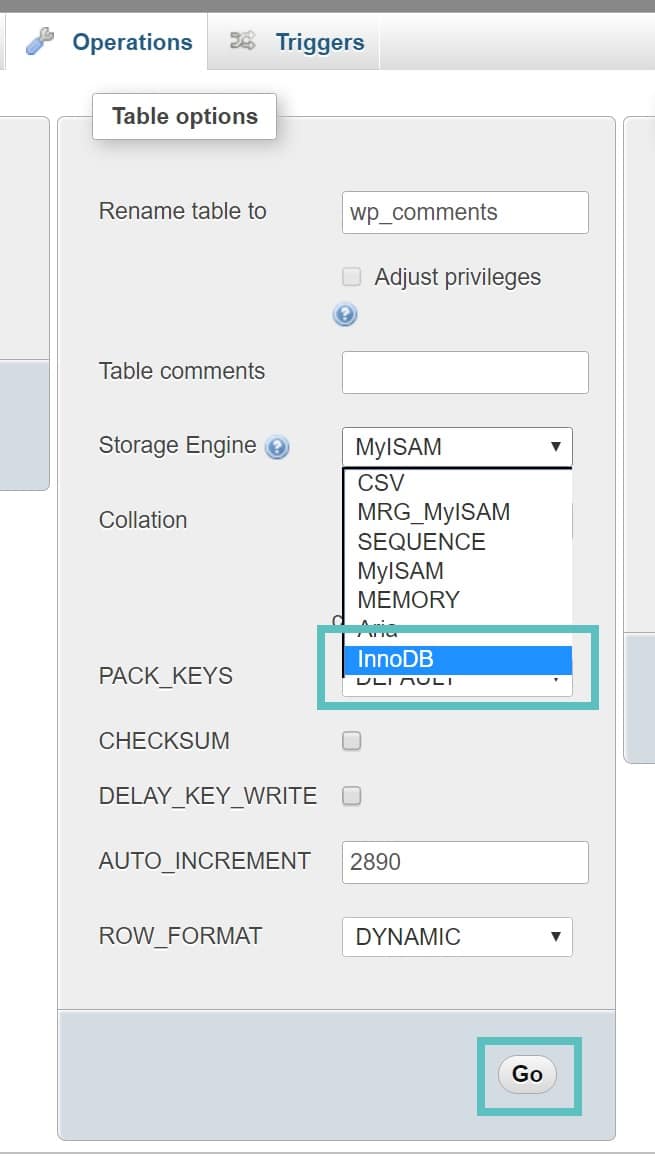 MySQL存储引擎——如何将MyISAM转换为InnoDB
