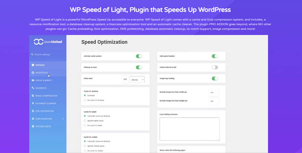 WP Speed of Light 3.3.1 – 加速WordPress的插件