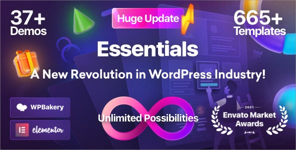 Essentials 3.0.8 开心版 – 多用途WordPress主题