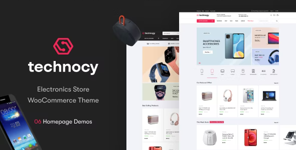Technocy 1.1.2 – 电子商店WooCommerce主题