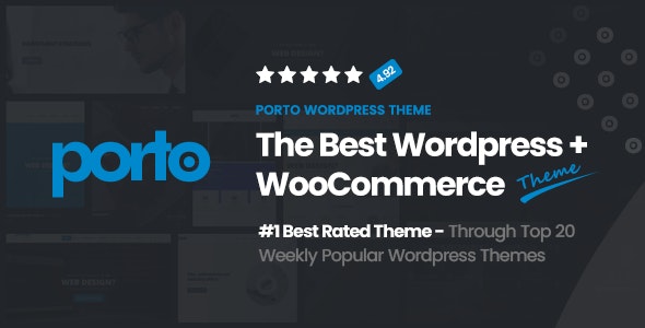 Porto 6.8.2 开心版 – 多用途WooCommerce主题