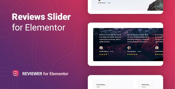 Reviewer 1.0.2 – Elementor的评论滑块