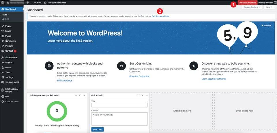 WordPress恢复模式终极指南