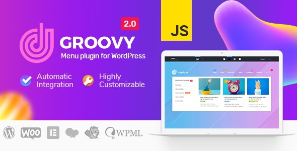 Groovy Mega Menu 2.6.3 开心版 – WordPress菜单插件
