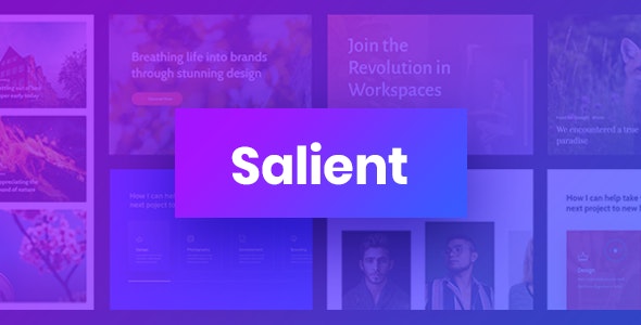Salient 15.0.8 – 响应式多用途WordPress主题