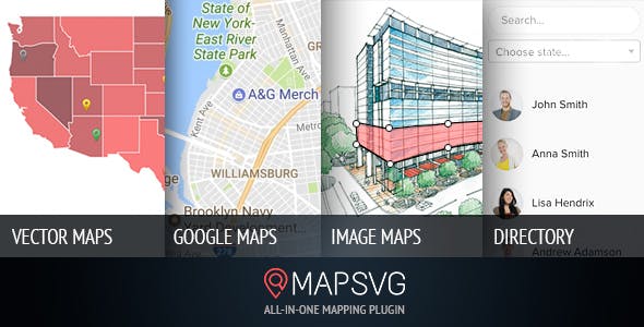 MapSVG 6.2.25 – 最后一个WordPress地图插件