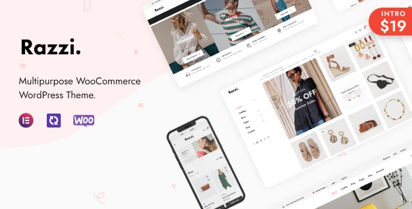 Razzi 1.8.7 – 多用途WooCommerce WordPress主题