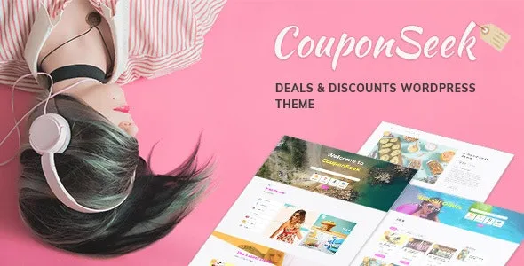 CouponSeek v1.3.2 优惠与折扣 WordPress主题 – 打造专业优惠券网站的最佳选择
