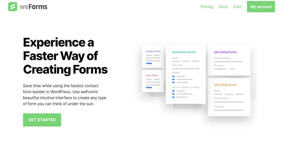 weForms Business 1.3.17 – WordPress插件的联系人表单
