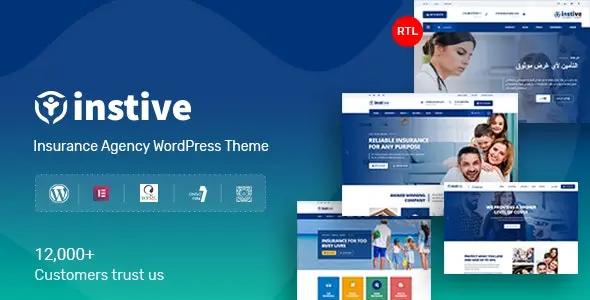 Instive 1.2.2 – 金融保险行业网站WordPress主题