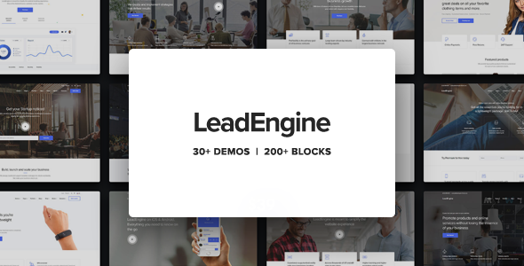 LeadEngine 4.0 开心版 – 多用途WordPress主题