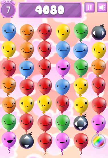 HTML5游戏《气球砰砰砰》源码下载