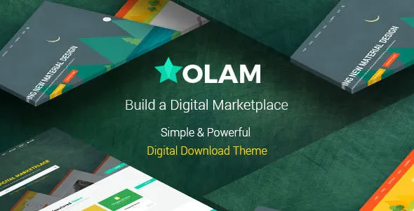 Olam 4.6.1 – WordPress轻松数字下载在线商店/市场主题