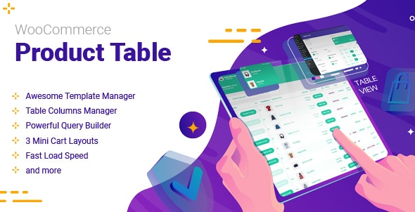 WooCommerce Product Table 2.6.4