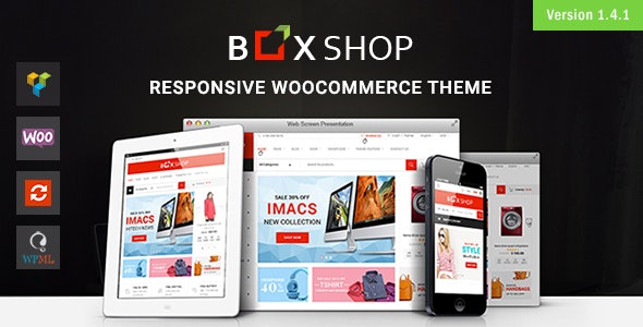 BoxShop 1.6.0 – 响应式网上商店WordPress主题