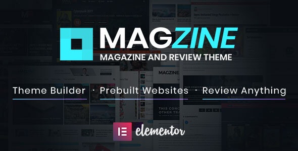 Magzine 2.4 – Elementor评论和杂志Wordpress主题