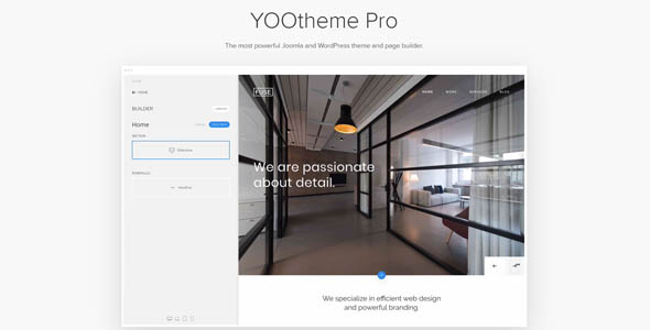 YOOtheme Pro 3.0.18 + Essentials – 强大的主题和页面构建器WordPress主题