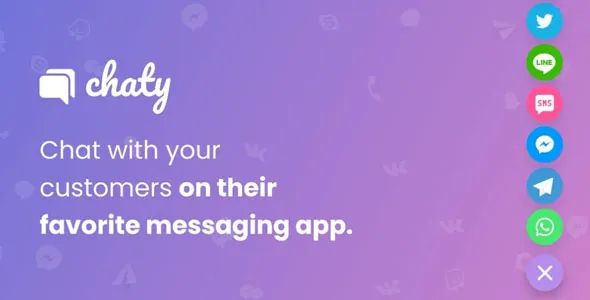 Chaty Pro 3.0.8 开心版 – WordPress聊天插件