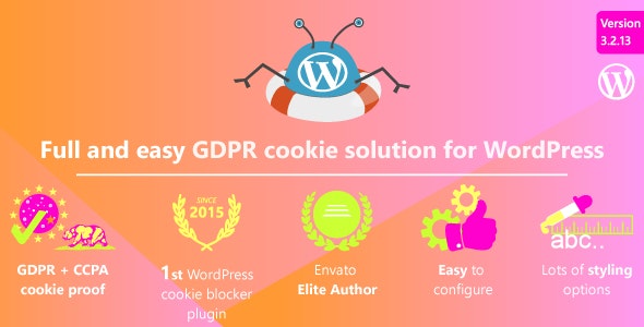 WeePie Cookie Allow 3.4.4 开心版 – GDPR/AVG/CCPA Cookie合规性