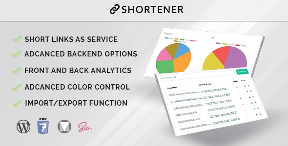 Shortener 2.0.4 – 具有分析功能的短链接应用程序