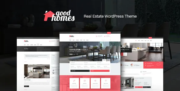 Good Homes 1.3.6 – 当代房地产WordPress主题