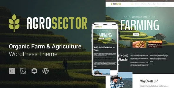 Agrosector v1.5.2 农业与有机食品WordPress主题
