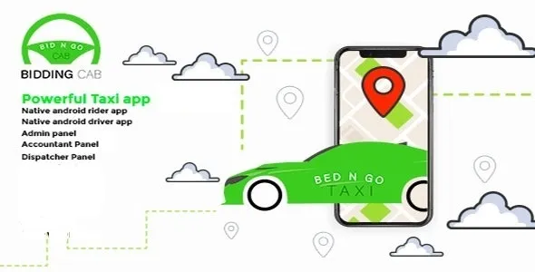 InDrive Bidding Clone (v1.1) 完整出租车应用带管理面板