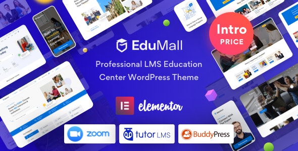 EduMall 3.4.4 – 创意投资组合、代理WordPress主题