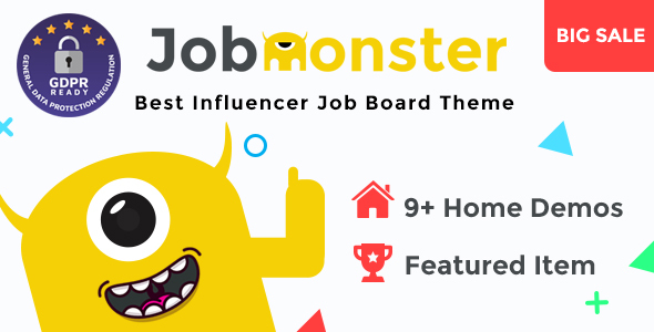 Jobmonster 4.6.7.7 – 求职招聘WordPress主题