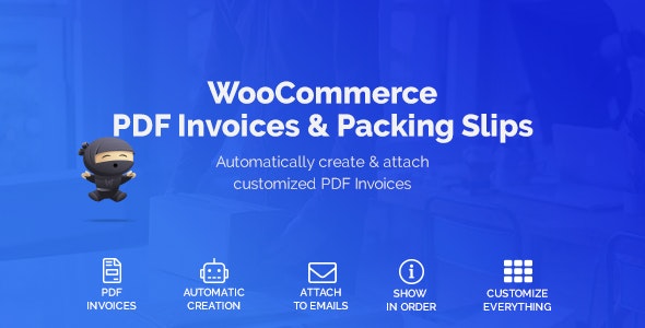 WooCommerce PDF Invoices 1.4.8 – 装箱单1.2.8